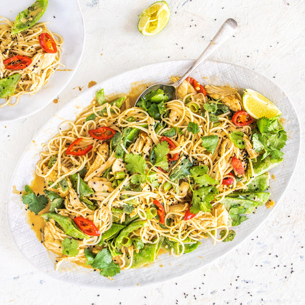 Spiced Asian Turkey Salad Recipe