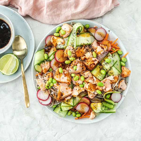 Salmon & Soba Noodle Salad Recipe